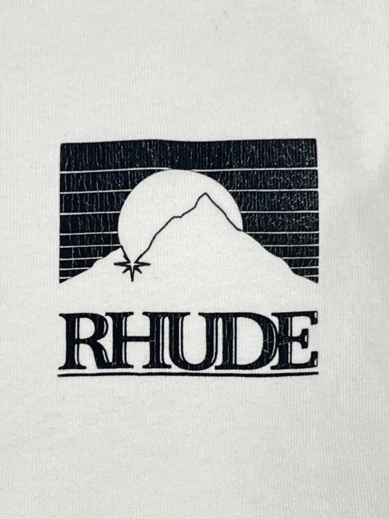 26SS 루드 반팔 티셔츠 RHPS26TT070123166WHITE - RHUDE