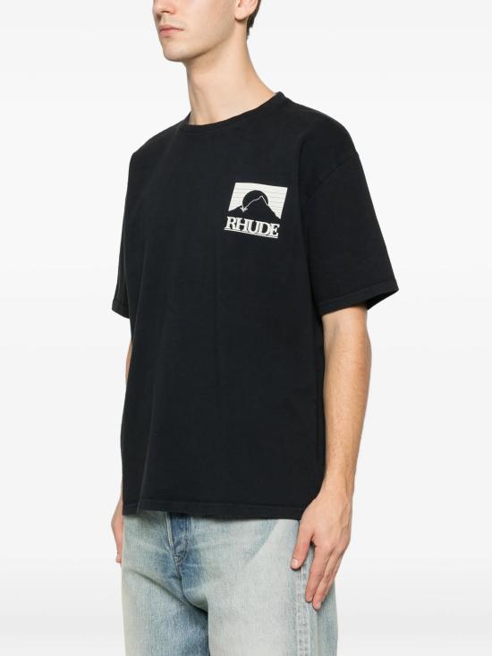 26SS 루드 반팔 티셔츠 RHPS26TT070123167BLACK - RHUDE