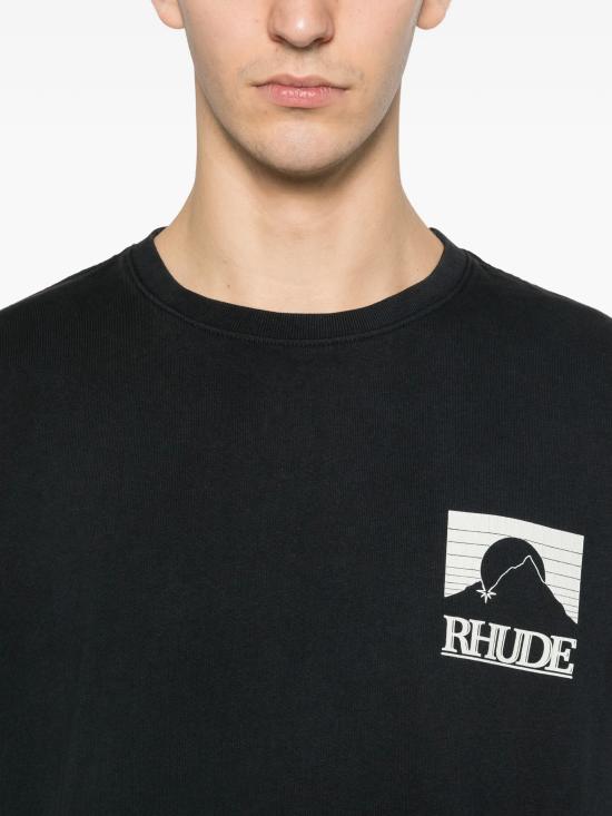 26SS 루드 반팔 티셔츠 RHPS26TT070123167BLACK - RHUDE