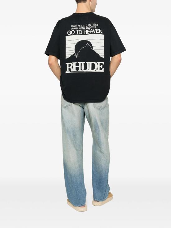 26SS 루드 반팔 티셔츠 RHPS26TT070123167BLACK - RHUDE