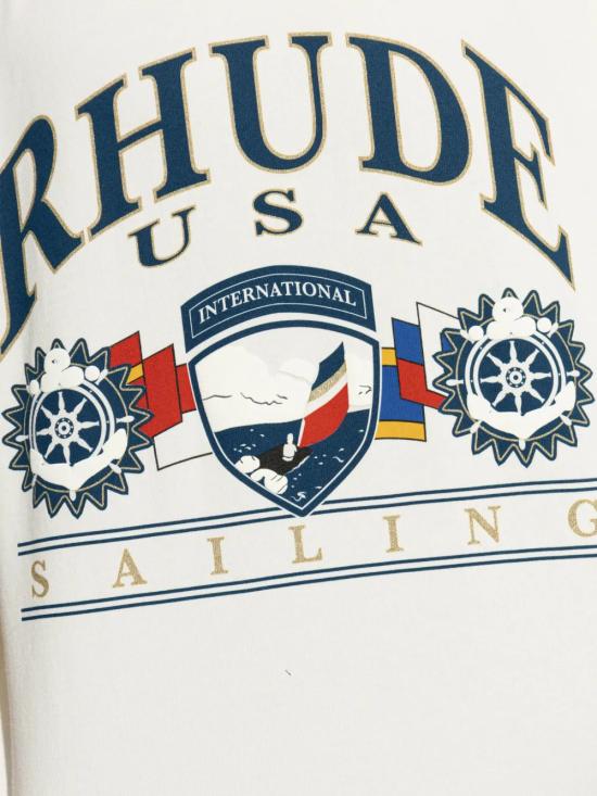 26SS 루드 반팔 티셔츠 RHPS26TT100123166WHITE - RHUDE