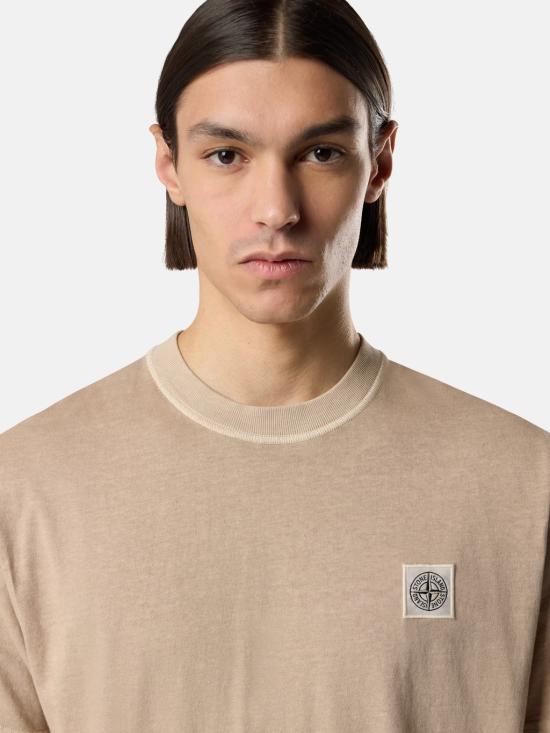 26SS 스톤 아일랜드 반팔 티셔츠 L1S152100026S0057V019A BEIGE - STONE ISLAND