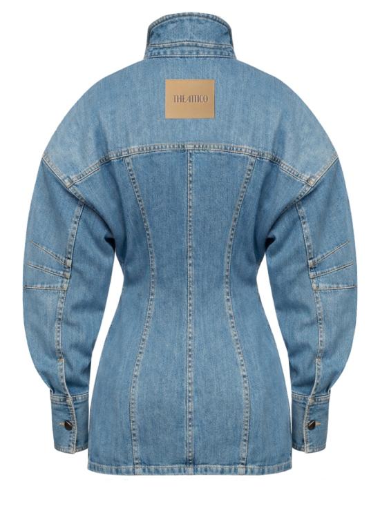 26SS 디 아티코 미디 원피스 260WCA00482 DDS001AA024 DENIM - THE ATTICO