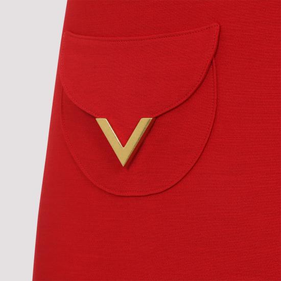 26SS 발렌티노 가라바니 미디 원피스 8B3VAJD51CF R9M RED - VALENTINO GARAVANI