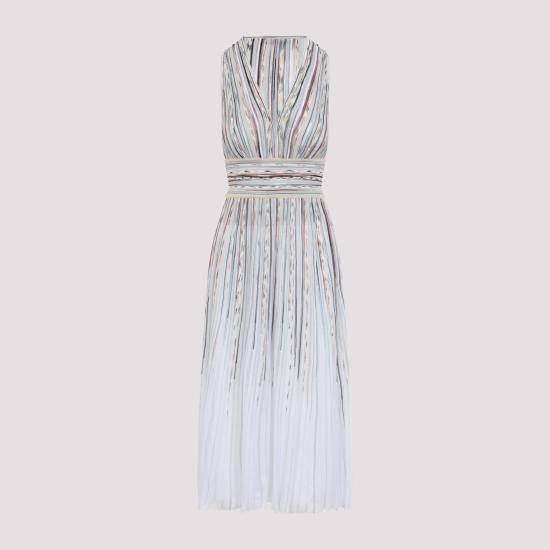 26SS 미소니 미디 원피스 DS26SG13BK01GZ SM9ZZ MULTICOLOUR - MISSONI