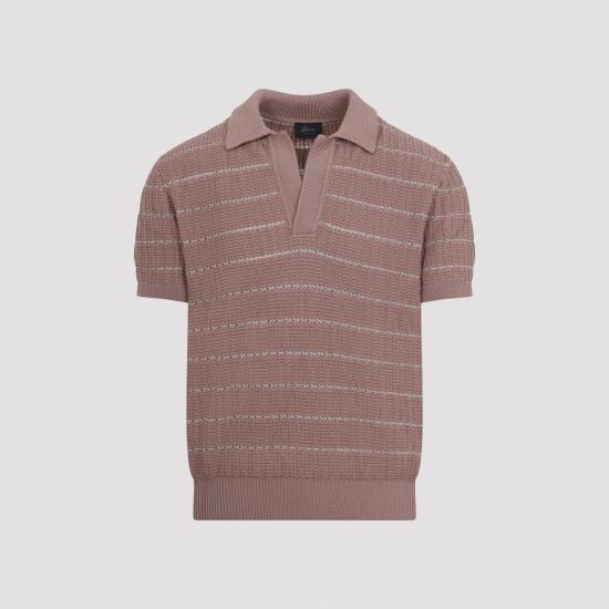 26SS 브리오니 반팔 티셔츠 UMKC0LPDK13 6768 PINK PURPLE - BRIONI