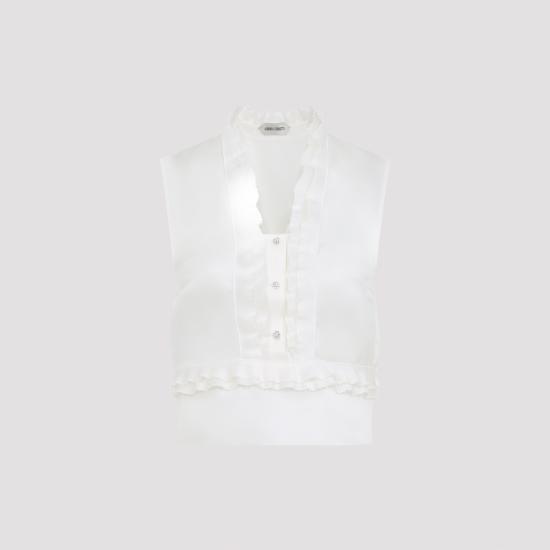 26SS 알베르타 페레티 반팔 티셔츠 A08051619 0003 WHITE - ALBERTA FERRETTI