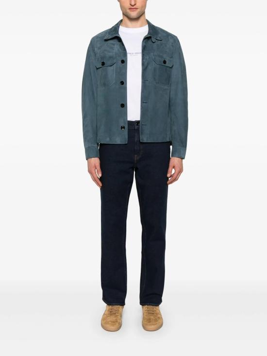 26SS 조르지오 아르마니 반팔 티셔츠 GM001085TE10629 U0002 WHITE - GIORGIO ARMANI