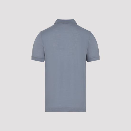 26SS 조르지오 아르마니 반팔 티셔츠 3GSF53SJAQZ U9327 BLUE - GIORGIO ARMANI