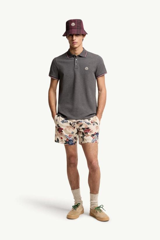 26SS 몽클레어 트리밍 코튼 피케 폴로 셔츠 8A7030084556989 - MONCLER