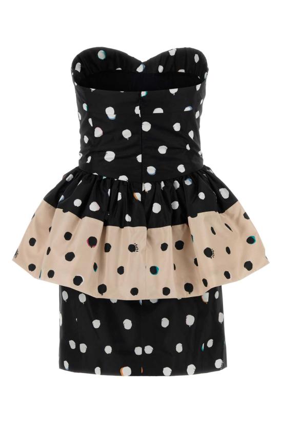 26SS 펜디 미디 원피스 FDD509AVJQ F0GME BLACK - FENDI