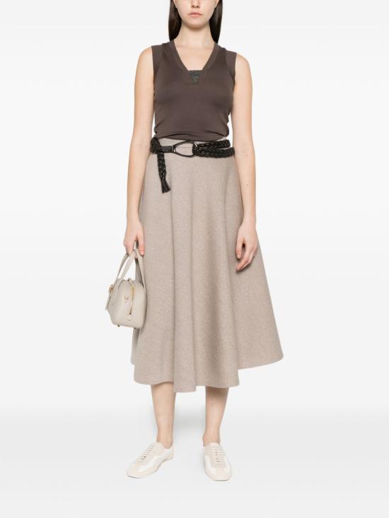 26SS 브루넬로 쿠치넬리 반팔 티셔츠 M0TC8EL672 C8589 BROWN - BRUNELLO CUCINELLI