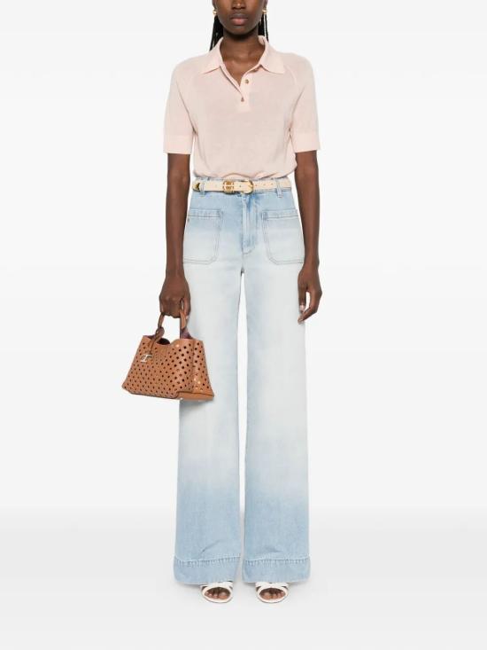 26SS 빅토리아 베컴 반팔 티셔츠 1126KTP007013A 9443 NUDE NEUTRALS - VICTORIA BECKHAM