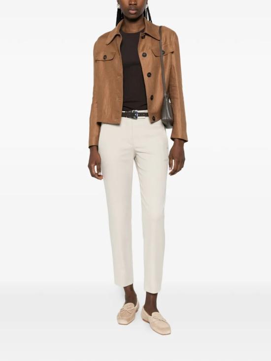 26SS 브루넬로 쿠치넬리 스트레이트 팬츠 MA126P7258 C9317 - BRUNELLO CUCINELLI