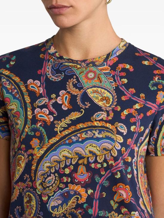 26SS 에트로 반팔 티셔츠 WRMA0006AKH26 X0883 - ETRO