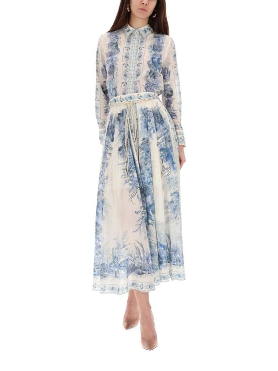 26SS 짐머만 롱 스커트 5851SRS262 BLTL - ZIMMERMANN