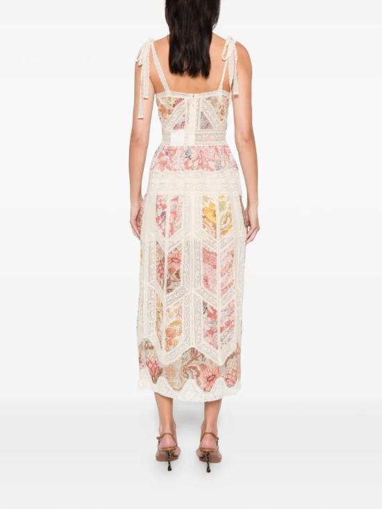 26SS 짐머만 미디 원피스 6165DRS263 SPLPR - ZIMMERMANN