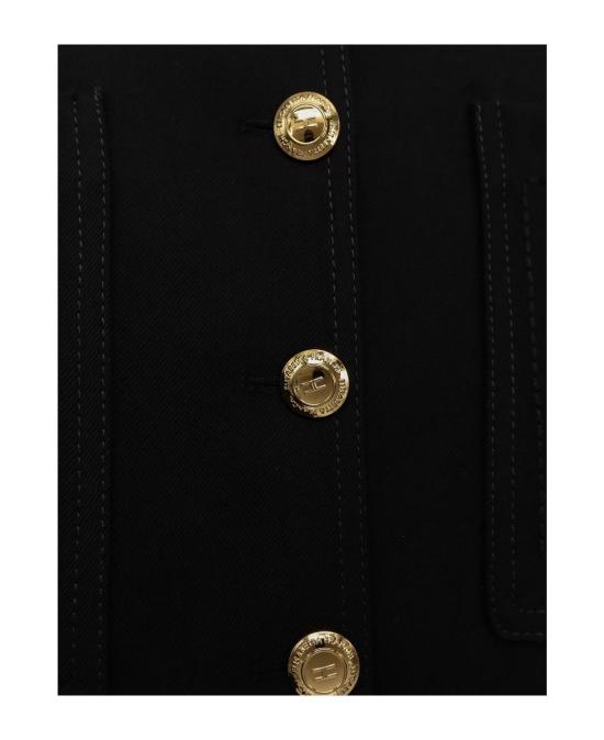 26SS 엘리자베타프랜치 자켓 GB00561E2 110NERO - ELISABETTA FRANCHI