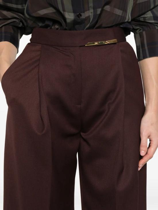 26SS 엘리자베타프랜치 스트레이트 팬츠 PA15761E2 644CACAO - ELISABETTA FRANCHI