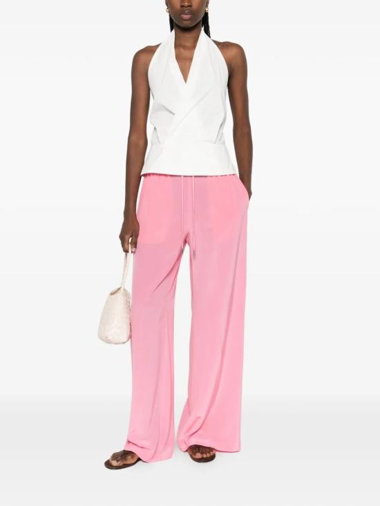 26SS 에르마노 스트레이트 팬츠 D48EP053E61 MF749ROSABUBB - ERMANNO