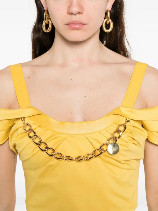 26SS 엘리자베타프랜치 반팔 티셔츠 TO04861E2 EV4SUN - ELISABETTA FRANCHI