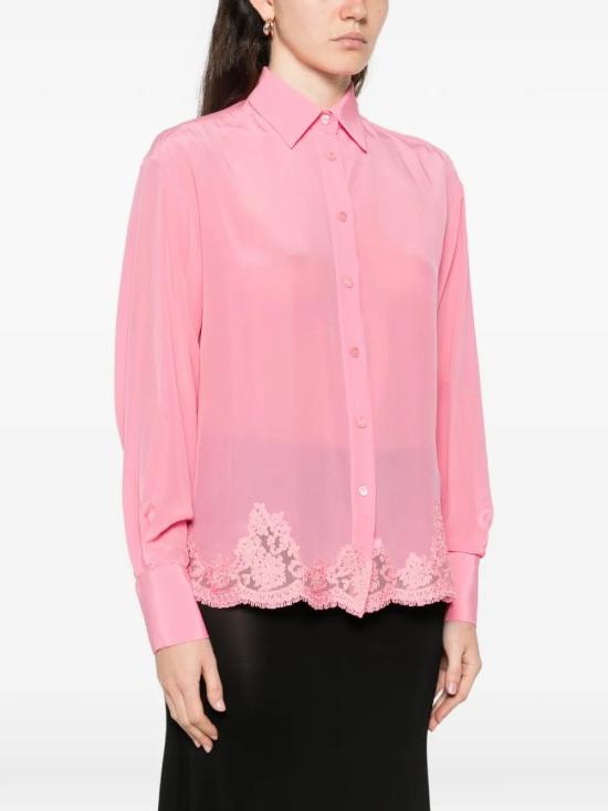 26SS 에르마노 셔츠 D48EK028E61 MF749ROSABUBB - ERMANNO