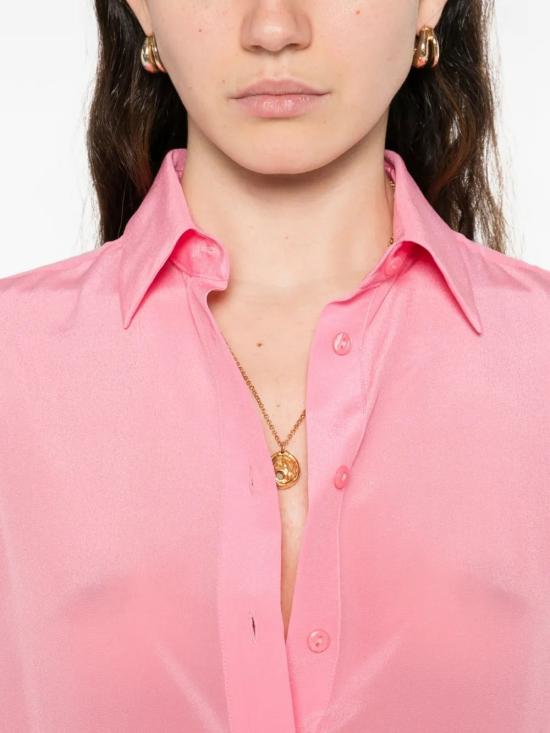 26SS 에르마노 셔츠 D48EK028E61 MF749ROSABUBB - ERMANNO