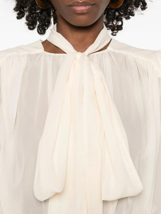 26SS 엘리자베타프랜치 셔츠 CB00661E2 193BURRO - ELISABETTA FRANCHI