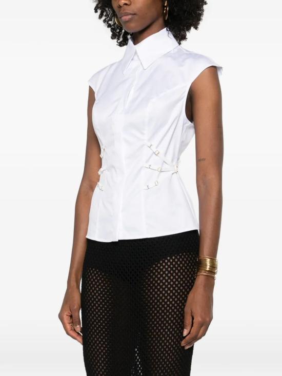 26SS 엘리자베타프랜치 셔츠 CA14361E2 100BIANCO - ELISABETTA FRANCHI