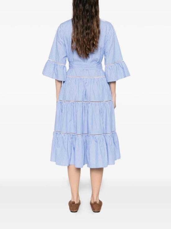 26SS 에르마노 미디 원피스 D48EQ064CCET1 MFB60AZZURRO - ERMANNO