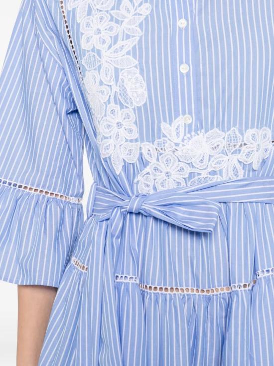 26SS 에르마노 미디 원피스 D48EQ064CCET1 MFB60AZZURRO - ERMANNO