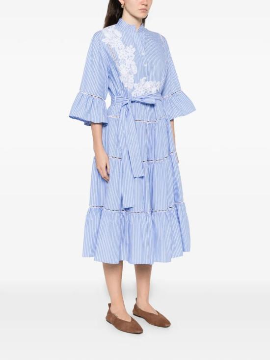 26SS 에르마노 미디 원피스 D48EQ064CCET1 MFB60AZZURRO - ERMANNO