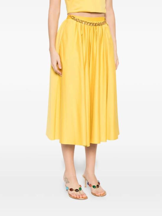 26SS 엘리자베타프랜치 롱 스커트 GO16061E2 EV4SUN - ELISABETTA FRANCHI