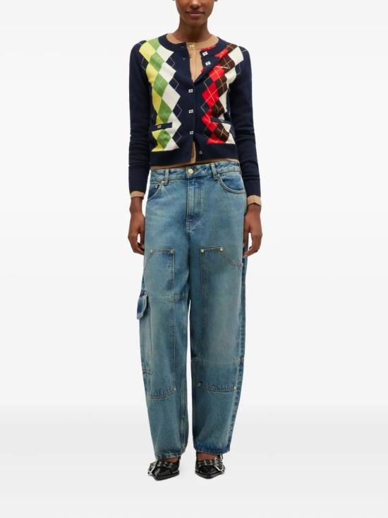 26SS 가니 틴트 리지드 오드리 진 A1100097 567MIDBLUE - GANNI