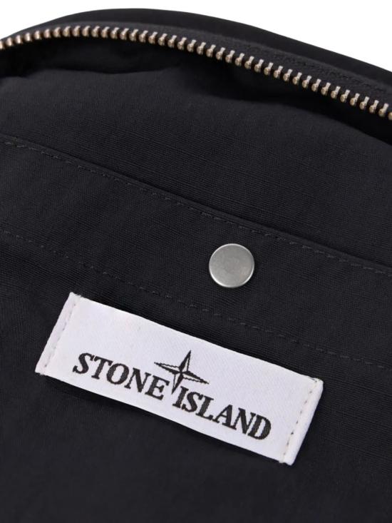 26SS 스톤 아일랜드 코티드 나일론 메탈 에코닐 크로스바디백 L1S159200015S0251 V0029BLACK - STONE ISLAND