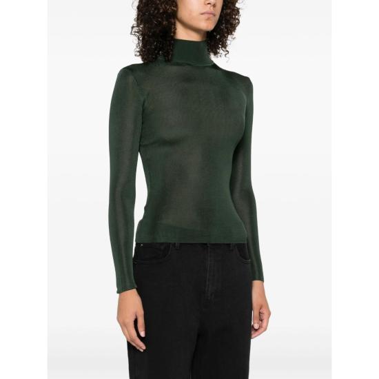 25FW 셀프 포트레이트 반팔 티셔츠 PF25116TG GREEN - SELF PORTRAIT