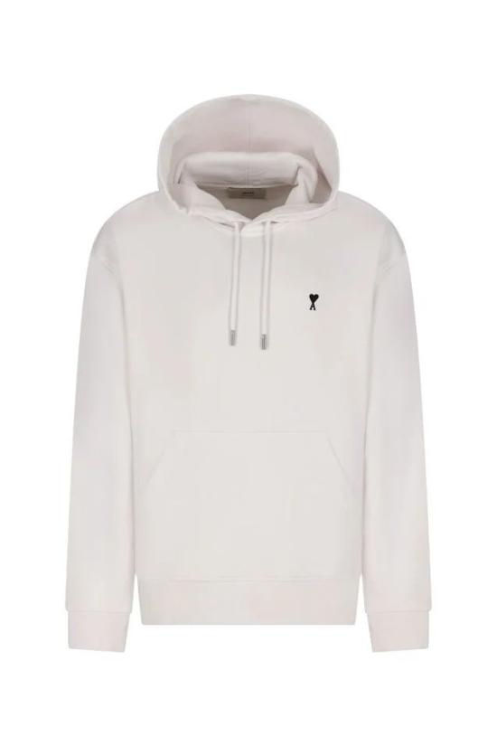 26SS 아미 ADC 코튼 후디 HSW764730 100BLANC