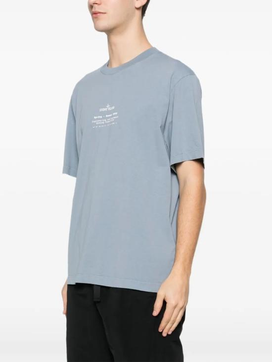 26SS 스톤 아일랜드 반팔 티셔츠 L1S152100001S0285 V0024DARKBLUE - STONE ISLAND