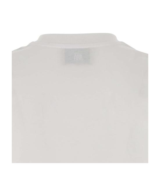 26SS 아미 스몰 하트 로고 라이트 코튼 저지 티셔츠 HTS346724 100BLANC - AMI