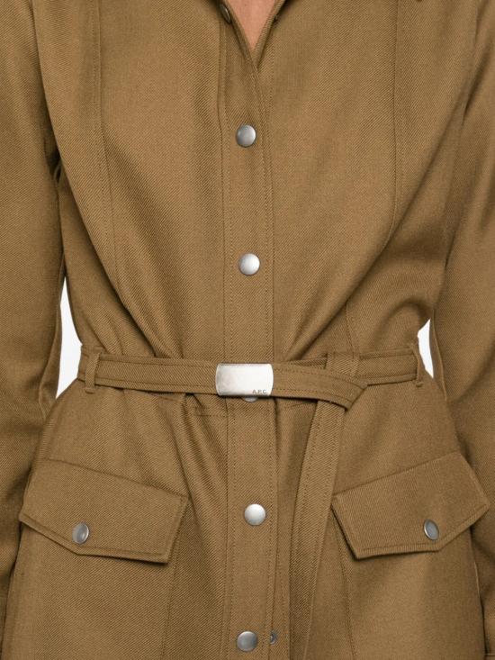 26SS 아페쎄 미디 원피스 PSALPF35247JAA GREEN - A.P.C.