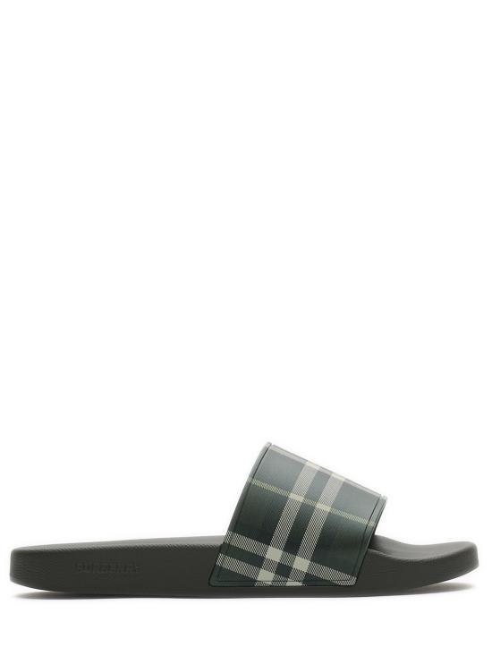 26SS 버버리 체크 슬라이드 8119278C3348 GREEN