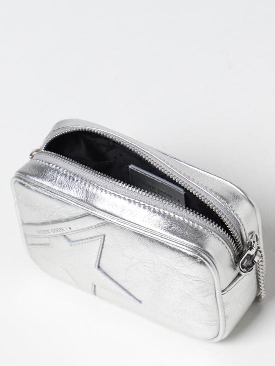 26SS 골든구스 미니 스타 크로스백 GWA00228A00033570140 SILVER - GOLDEN GOOSE