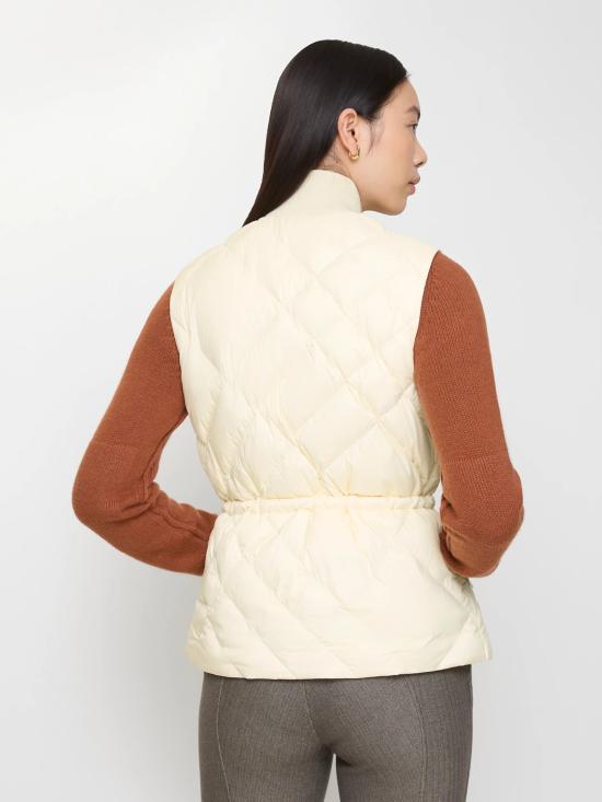 26SS 버버리 체크 스티치 나일론 질레 8114172C3997 WHITE - BURBERRY