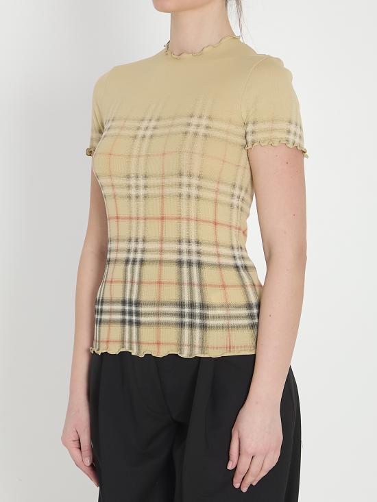 26SS 버버리 반팔 티셔츠 8119042B9368 BEIGE - BURBERRY