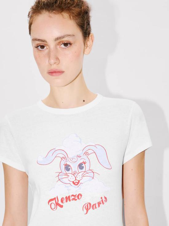 26SS 겐조 반팔 티셔츠 FG52TS2084SK02 WHITE - KENZO