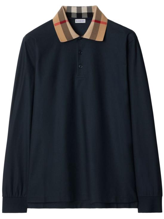 26SS 버버리 코튼 폴로셔츠 8098813B3590 BLUE