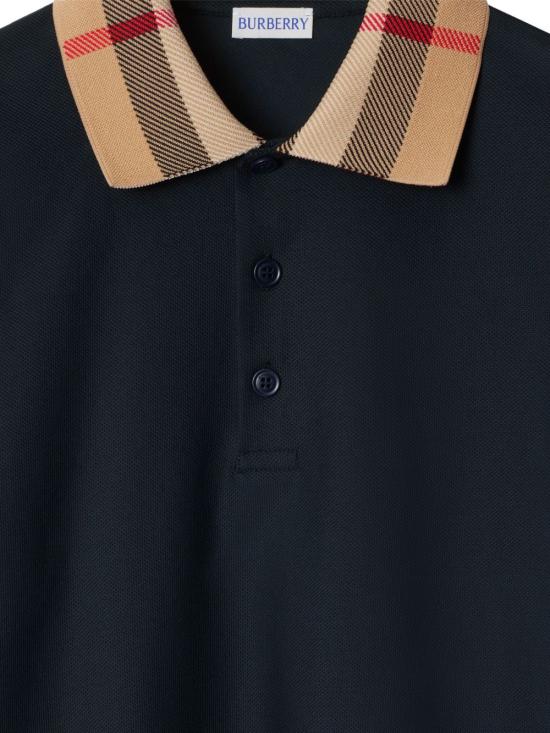 26SS 버버리 코튼 폴로셔츠 8098813B3590 BLUE - BURBERRY