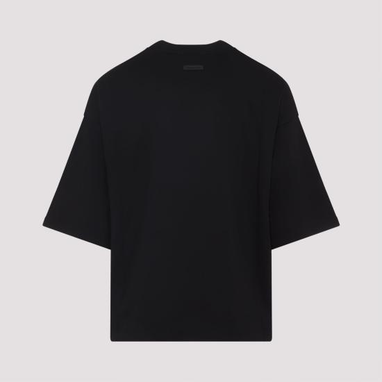 25FW 피어오브갓 반팔 티셔츠 FG25FW10103CRY001 BLACK - FEAR OF GOD