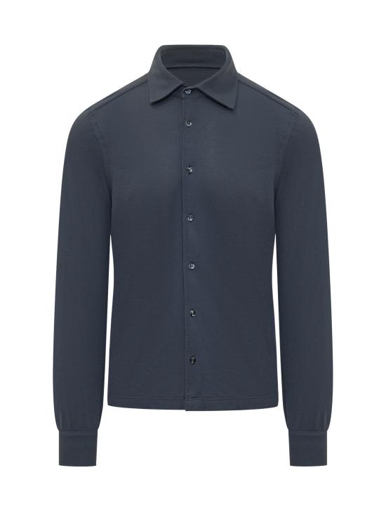 26SS 말로 긴팔 셔츠 UJQ040J3U72 E2088 NAVY BLUE