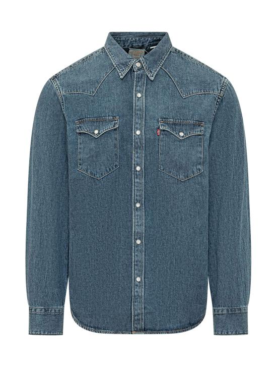 26SS 리바이스 긴팔 셔츠 85744 0117 SOLUCELL WESTERN